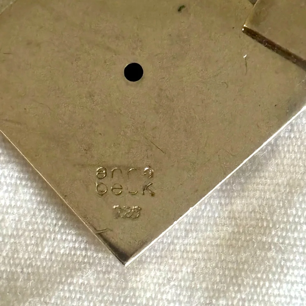 Anna Beck Fleur de Lis Sterling Silver Earrings